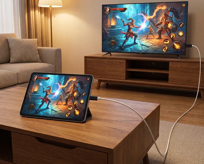 USB-C til HDMI-adapterkabel